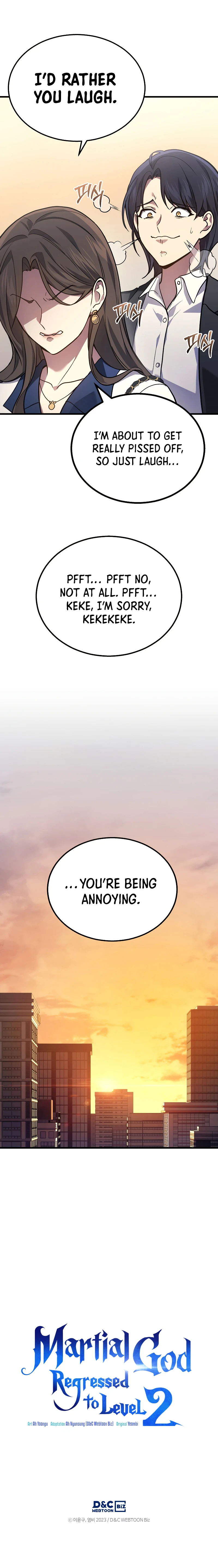 Martial God Regressed to Level 2 Chapter 17 Page 14