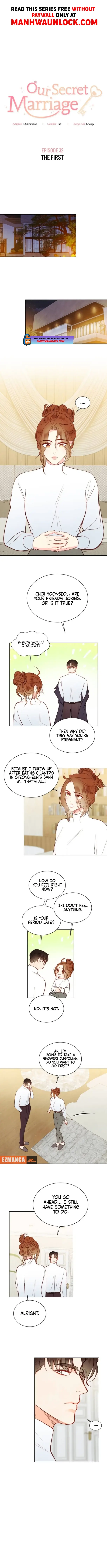 Our Secret Marriage Chapter 32 Page 1