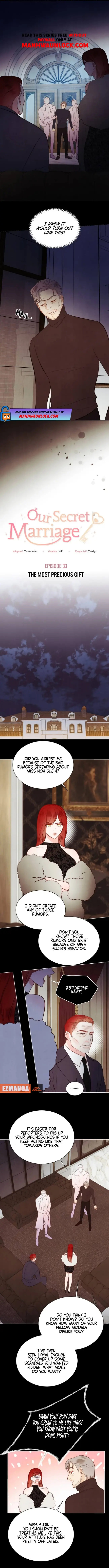 Our Secret Marriage Chapter 33 Page 1