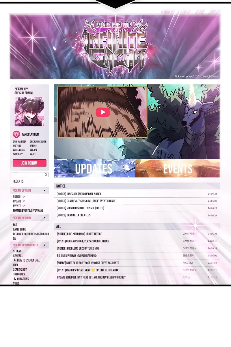 Pick Me Up Infinite Gacha Chapter 113 Page 43