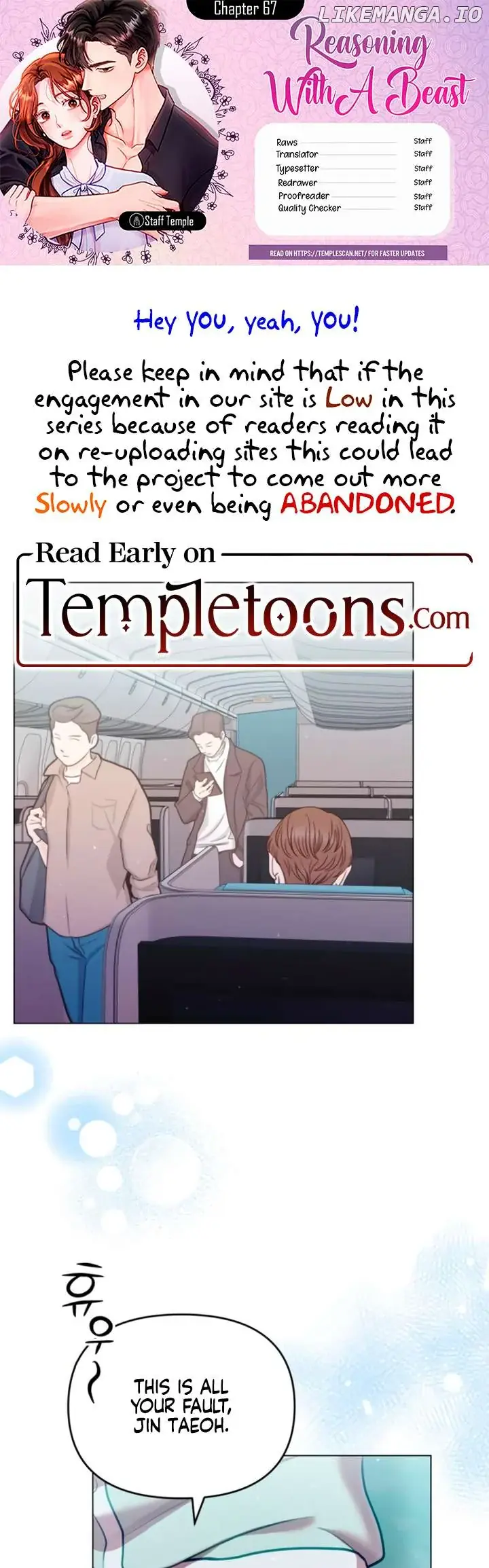 Reasoning with a Beast Chapter 67 Page 2
