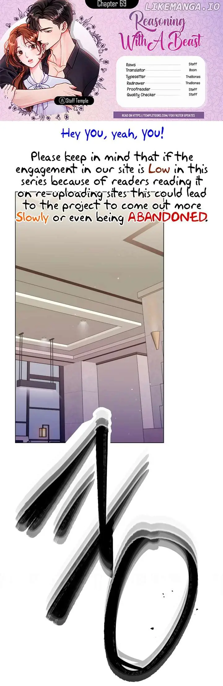 Reasoning with a Beast Chapter 69 Page 2