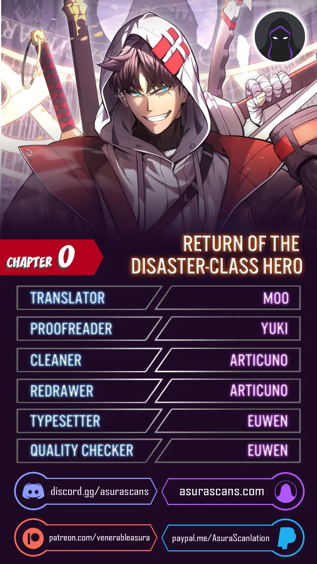 Return of Disaster Class Hero Chapter 0 Page 1
