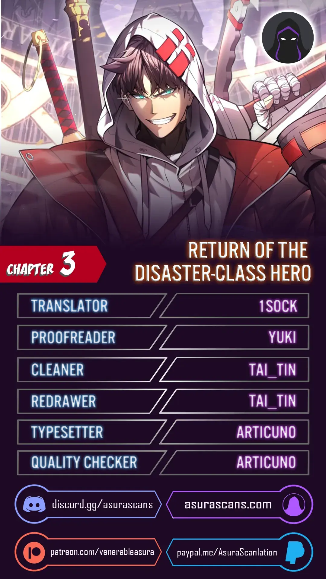 Return of Disaster Class Hero Chapter 3 Page 1