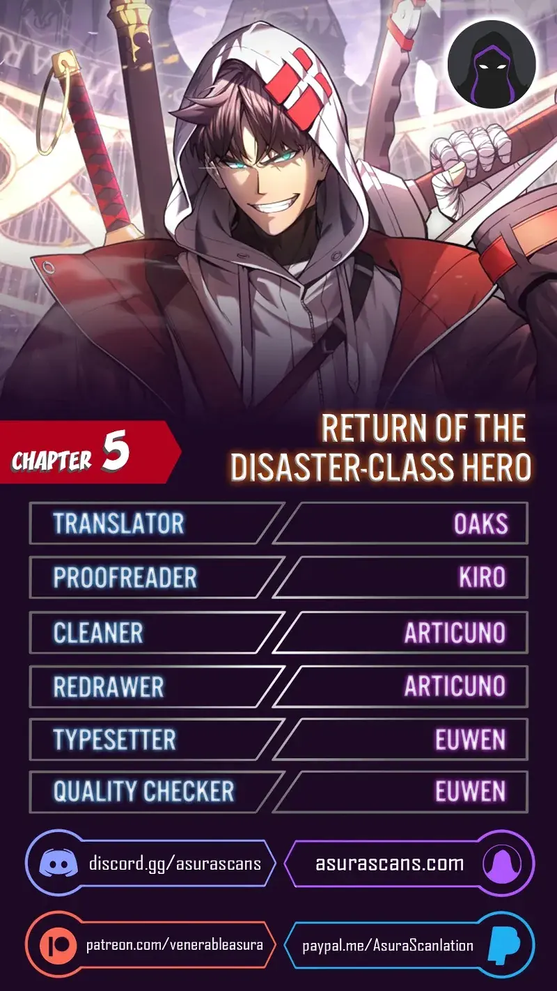 Return of Disaster Class Hero Chapter 5 Page 1