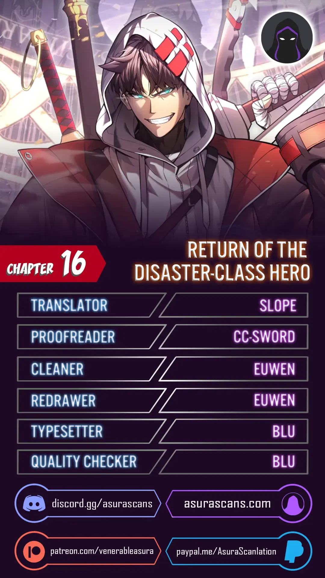 Return of Disaster Class Hero Chapter 16 Page 1