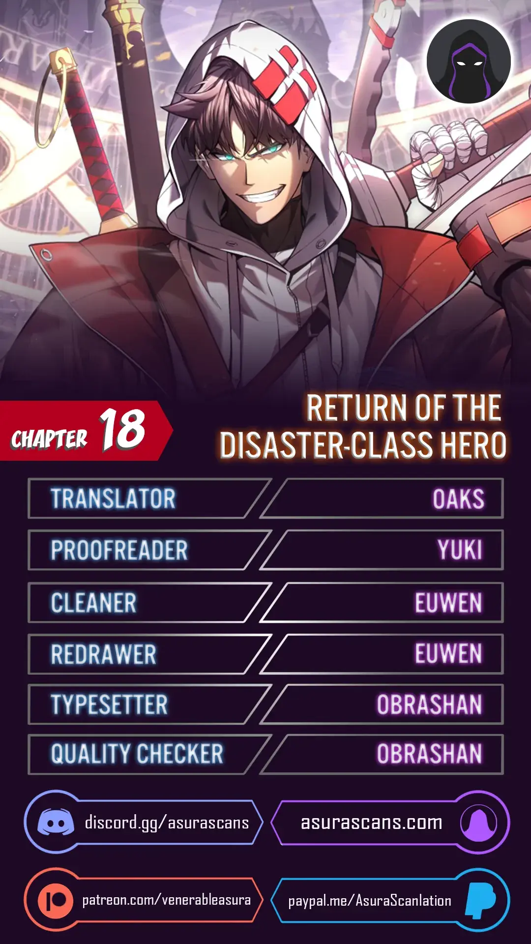 Return of Disaster Class Hero Chapter 18 Page 1
