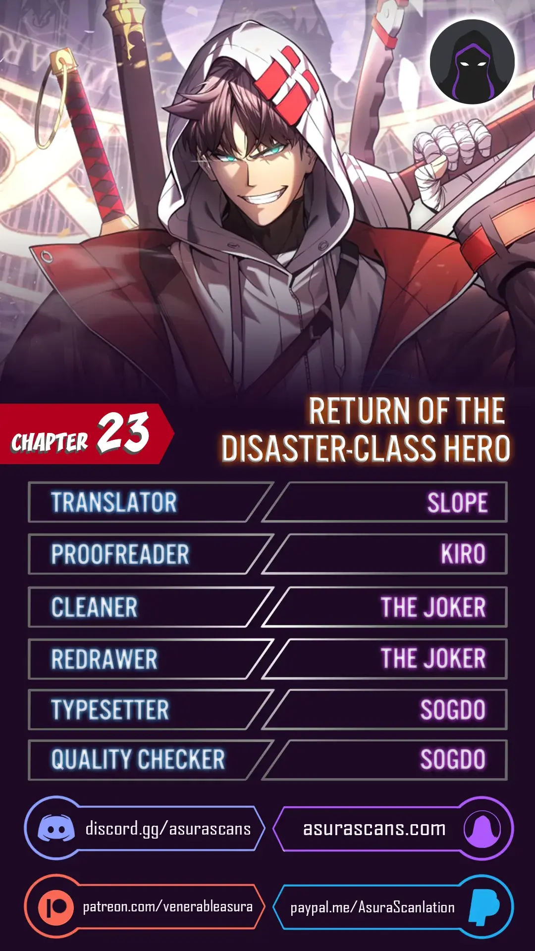 Return of Disaster Class Hero Chapter 23 Page 1