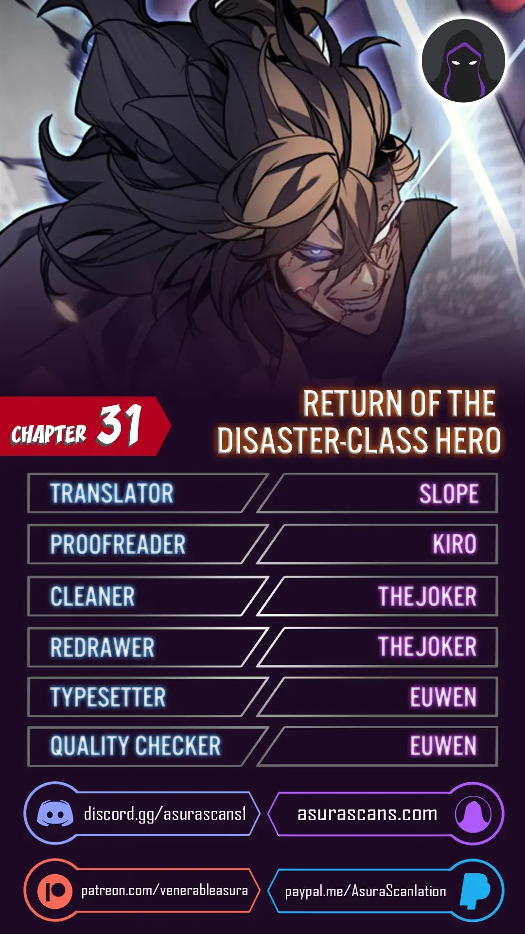Return of Disaster Class Hero Chapter 31 Page 1