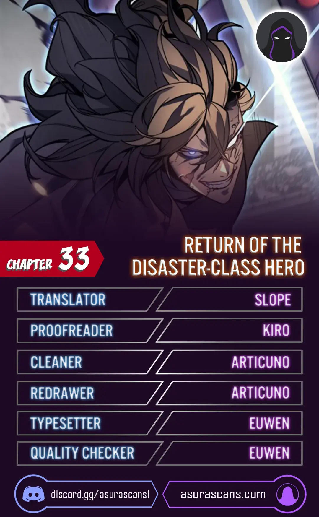 Return of Disaster Class Hero Chapter 33 Page 1