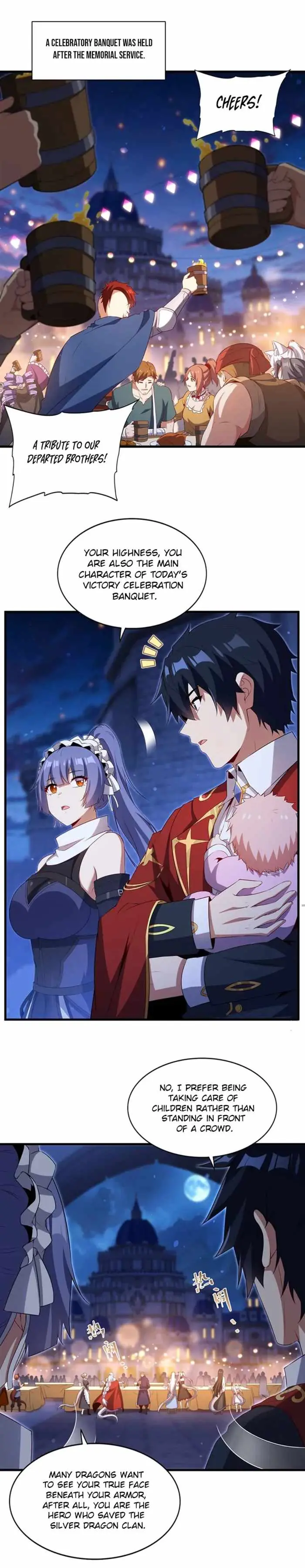 Shut Up, Evil Dragon, I Don't Want to Raise a Child With You Anymore Chapter 95 Page 3