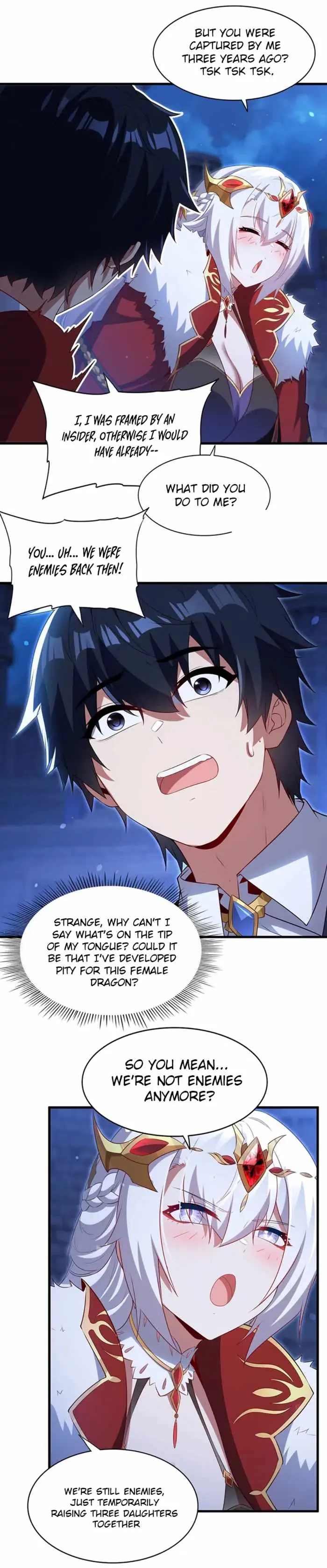 Shut Up, Evil Dragon, I Don't Want to Raise a Child With You Anymore Chapter 95 Page 11