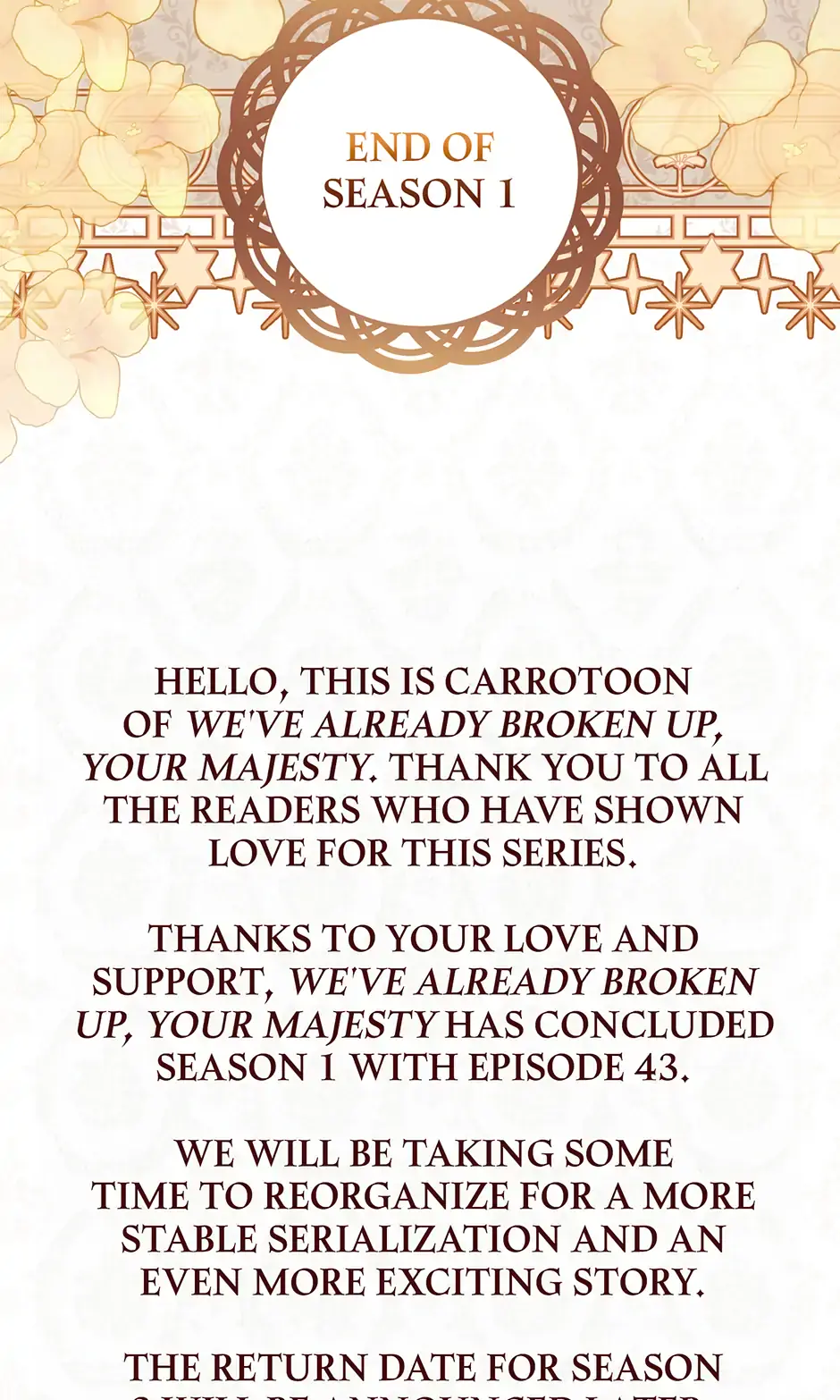 We've Already Broken Up, Your Majesty Chapter 43 Page 68