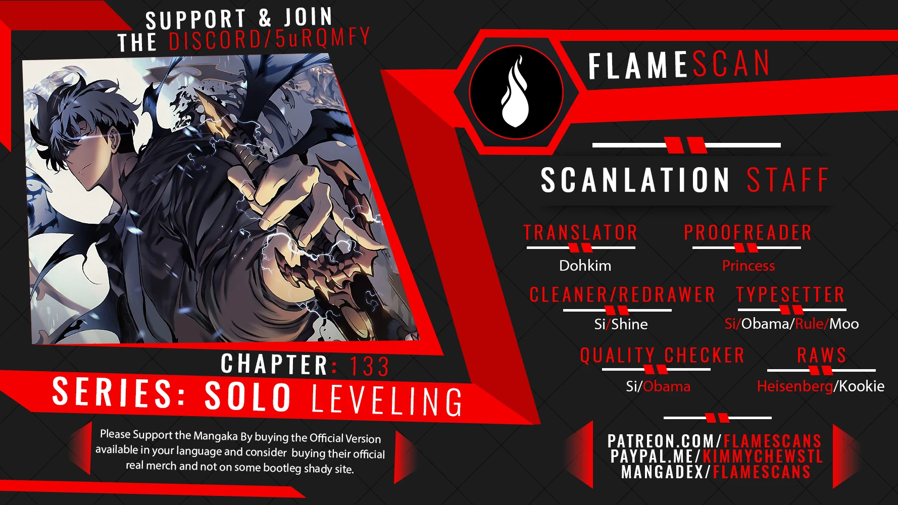 Solo Leveling Chapter 133 Page 1