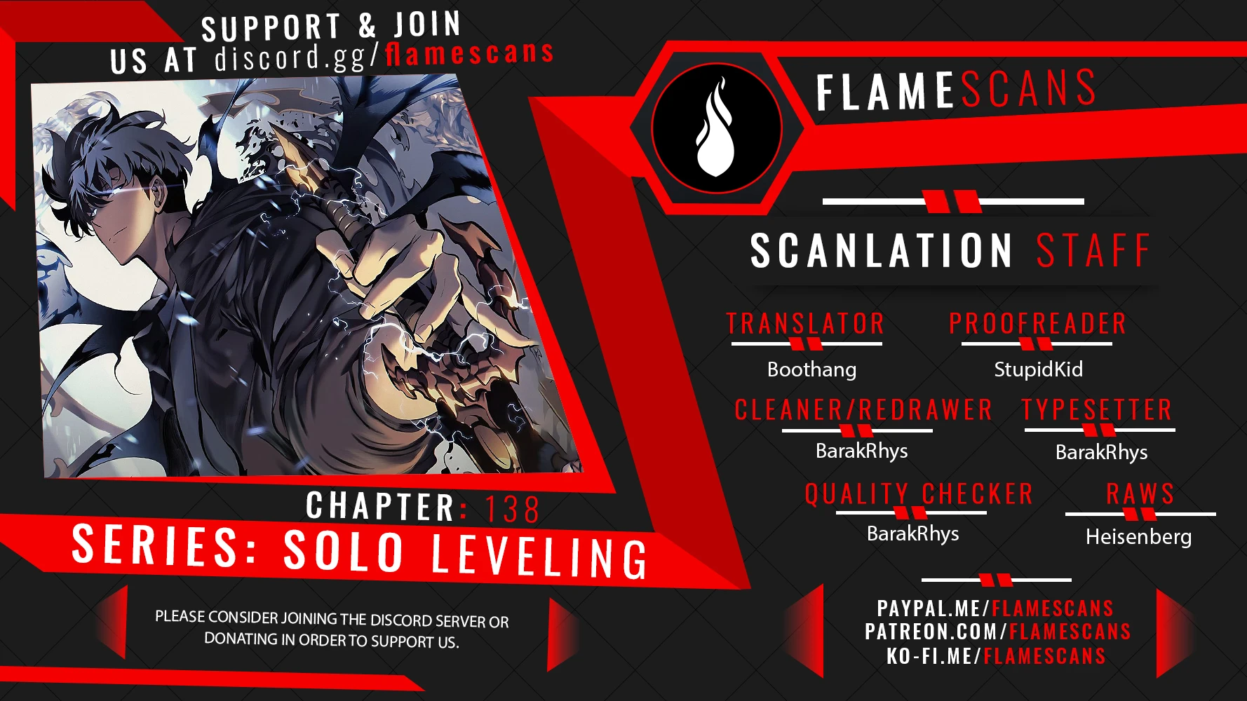 Solo Leveling Chapter 138 Page 1