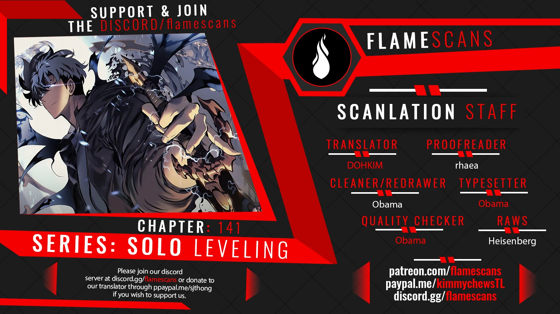 Solo Leveling Chapter 141 Page 1