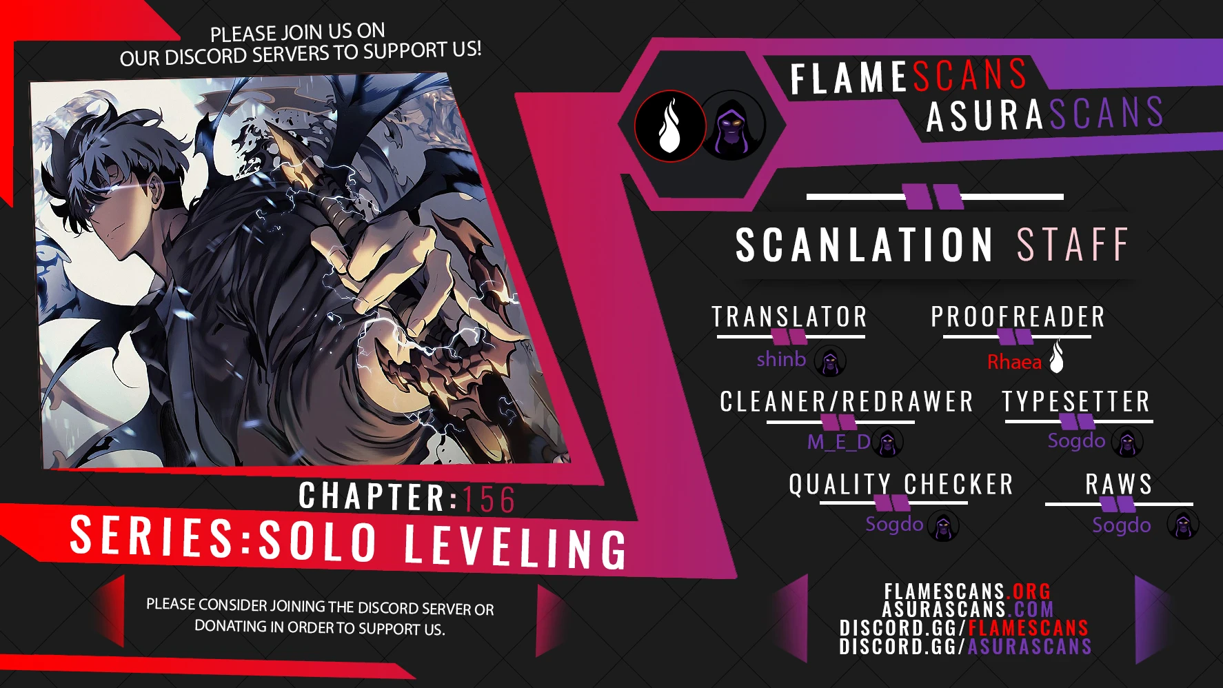 Solo Leveling Chapter 156 Page 1