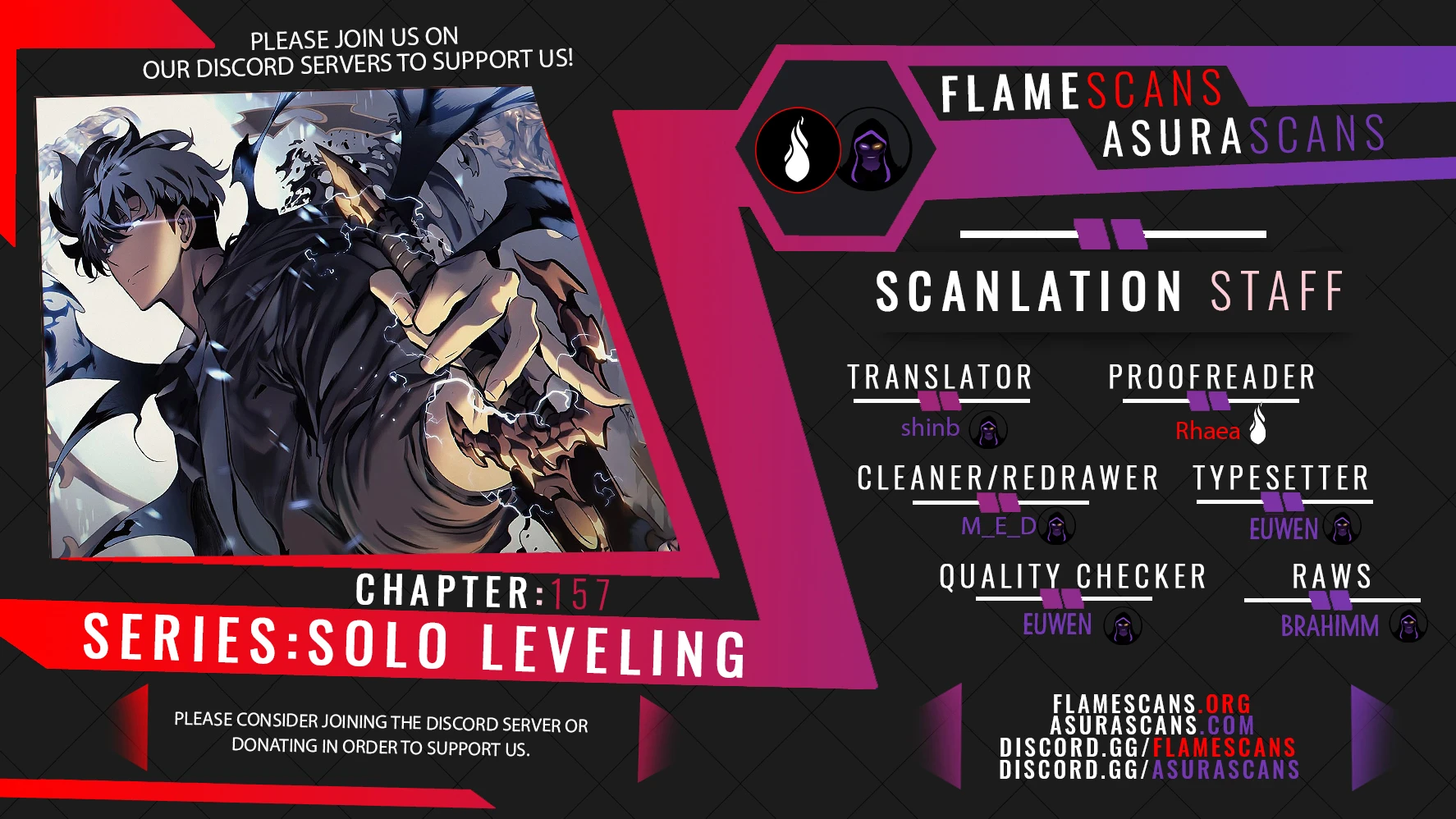 Solo Leveling Chapter 157 Page 1