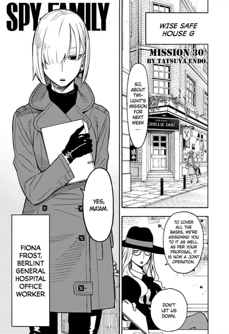 Spy x Family Chapter 30 Page 2