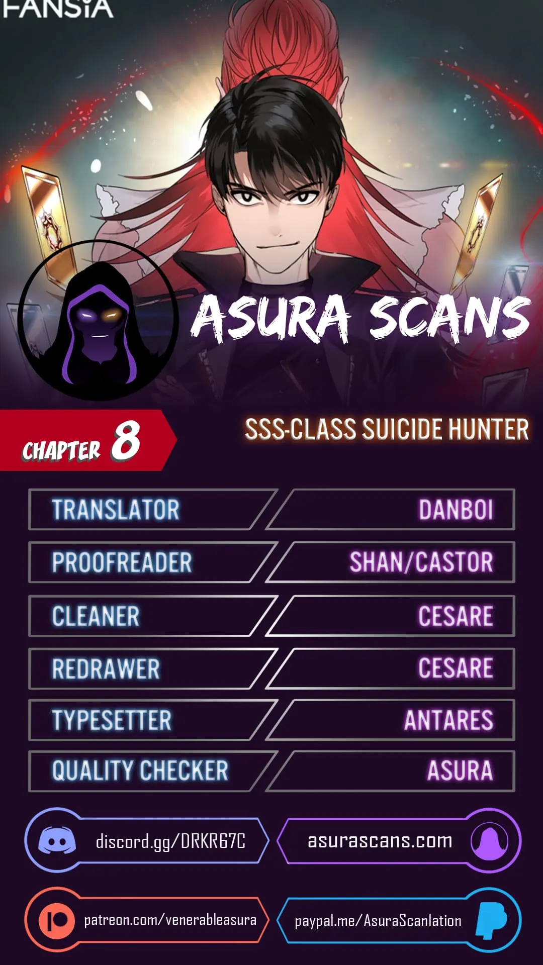 SSS Class Revival Hunter Chapter 8 Page 1