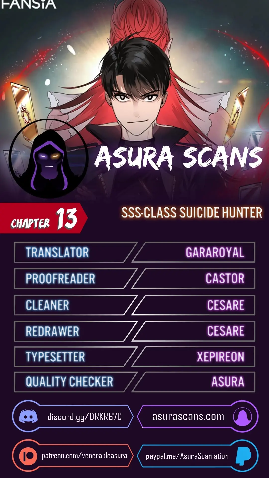 SSS Class Revival Hunter Chapter 13 Page 1