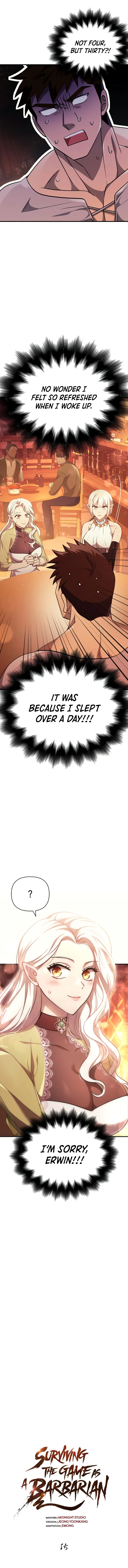 Surviving the Game as a Barbarian Chapter 15 Page 3
