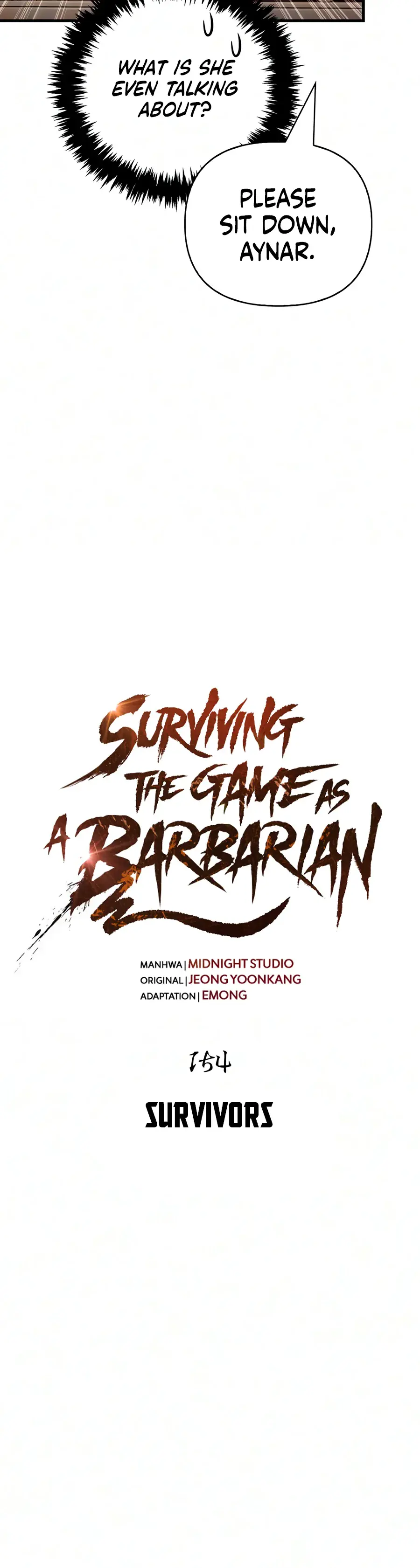 Surviving the Game as a Barbarian Chapter 154 Page 3