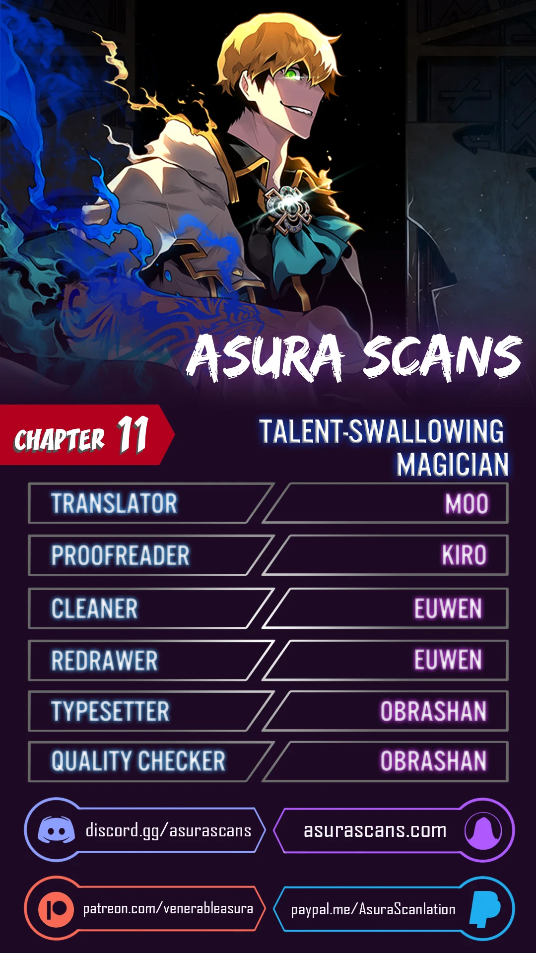 Talent-Swallowing Magician Chapter 11 Page 1