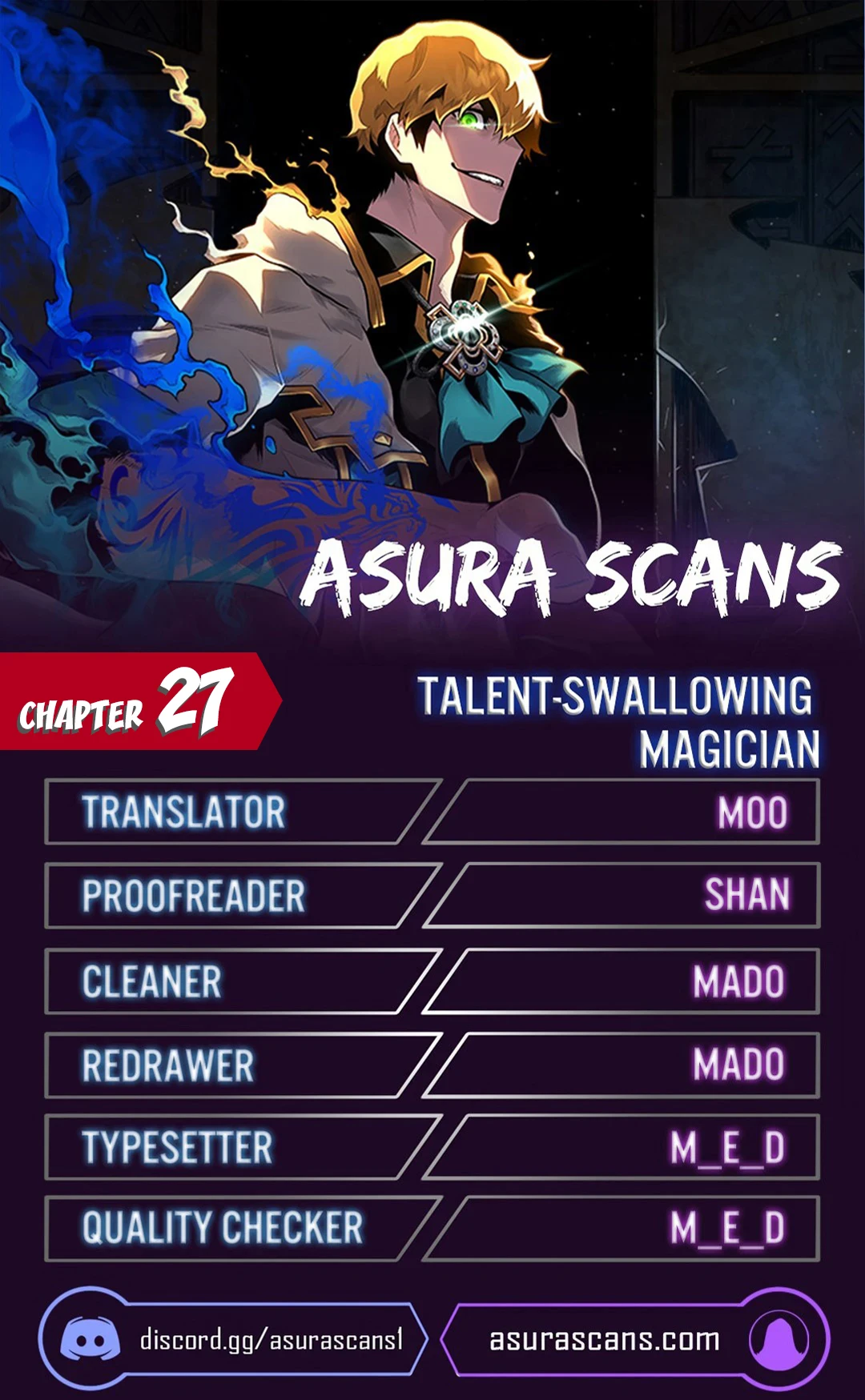 Talent-Swallowing Magician Chapter 27 Page 1