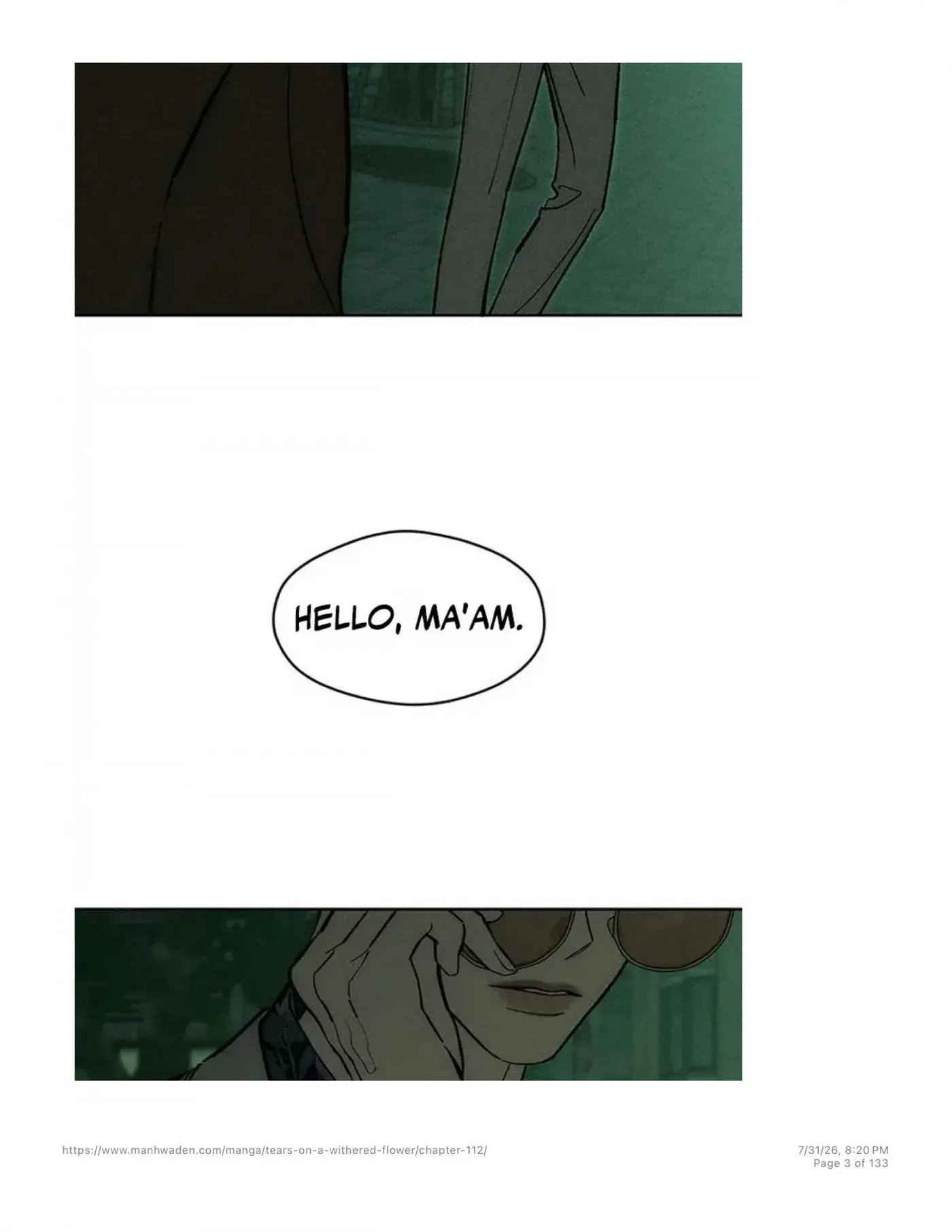Tears on a Withered Flower Chapter 112 Page 2