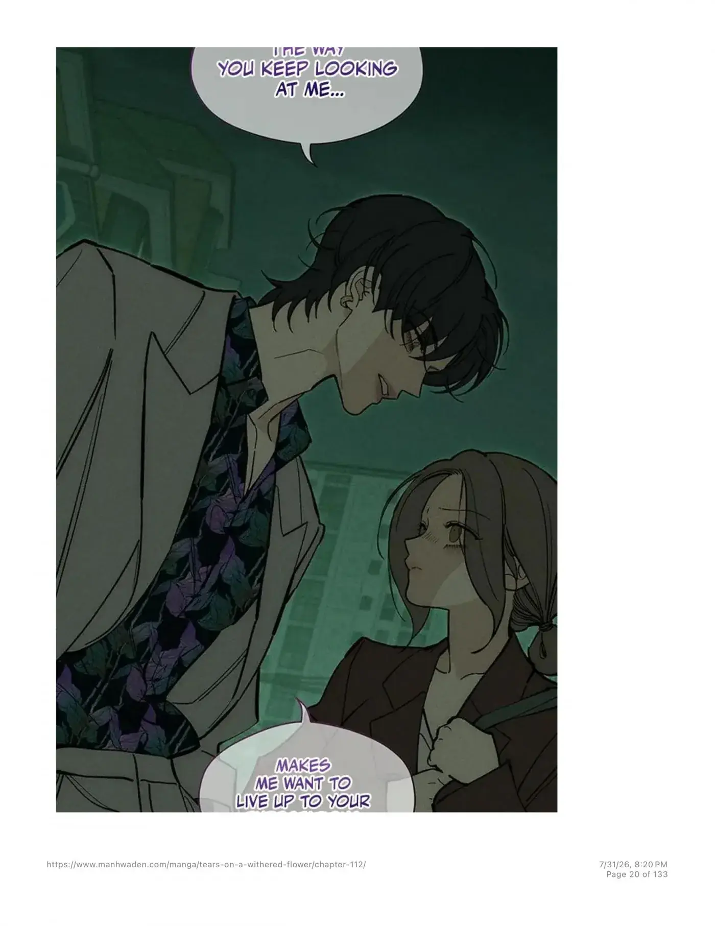 Tears on a Withered Flower Chapter 112 Page 19