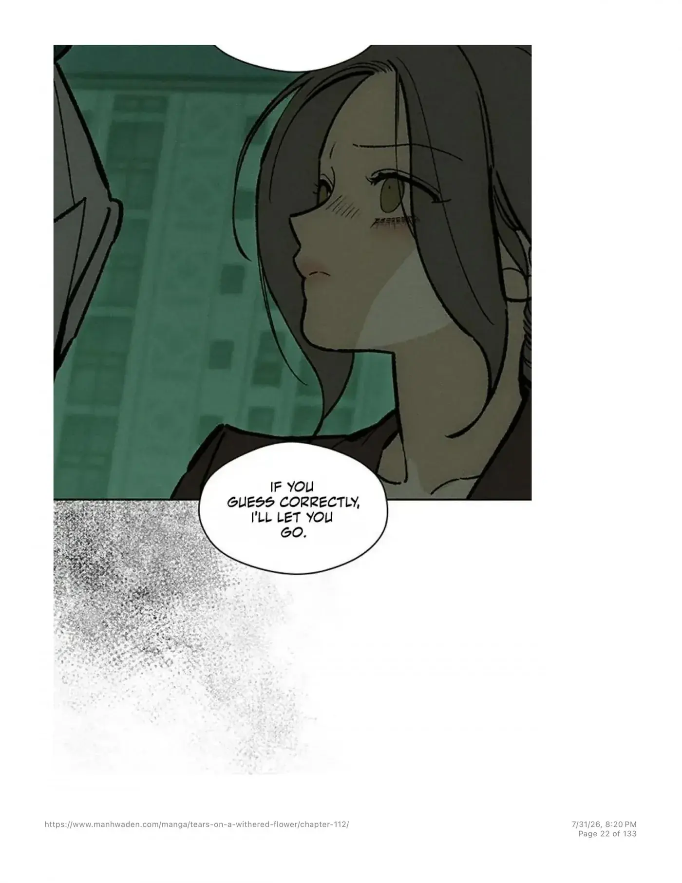Tears on a Withered Flower Chapter 112 Page 21