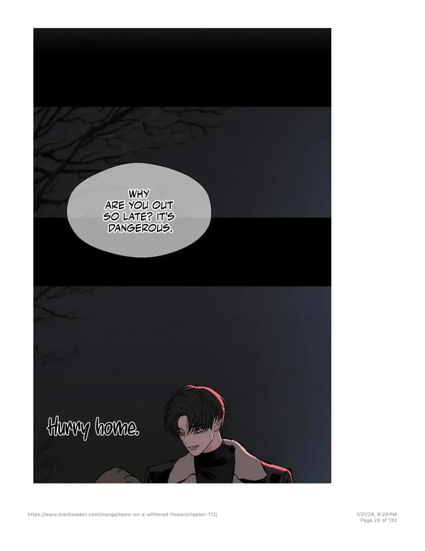 Tears on a Withered Flower Chapter 112 Page 23