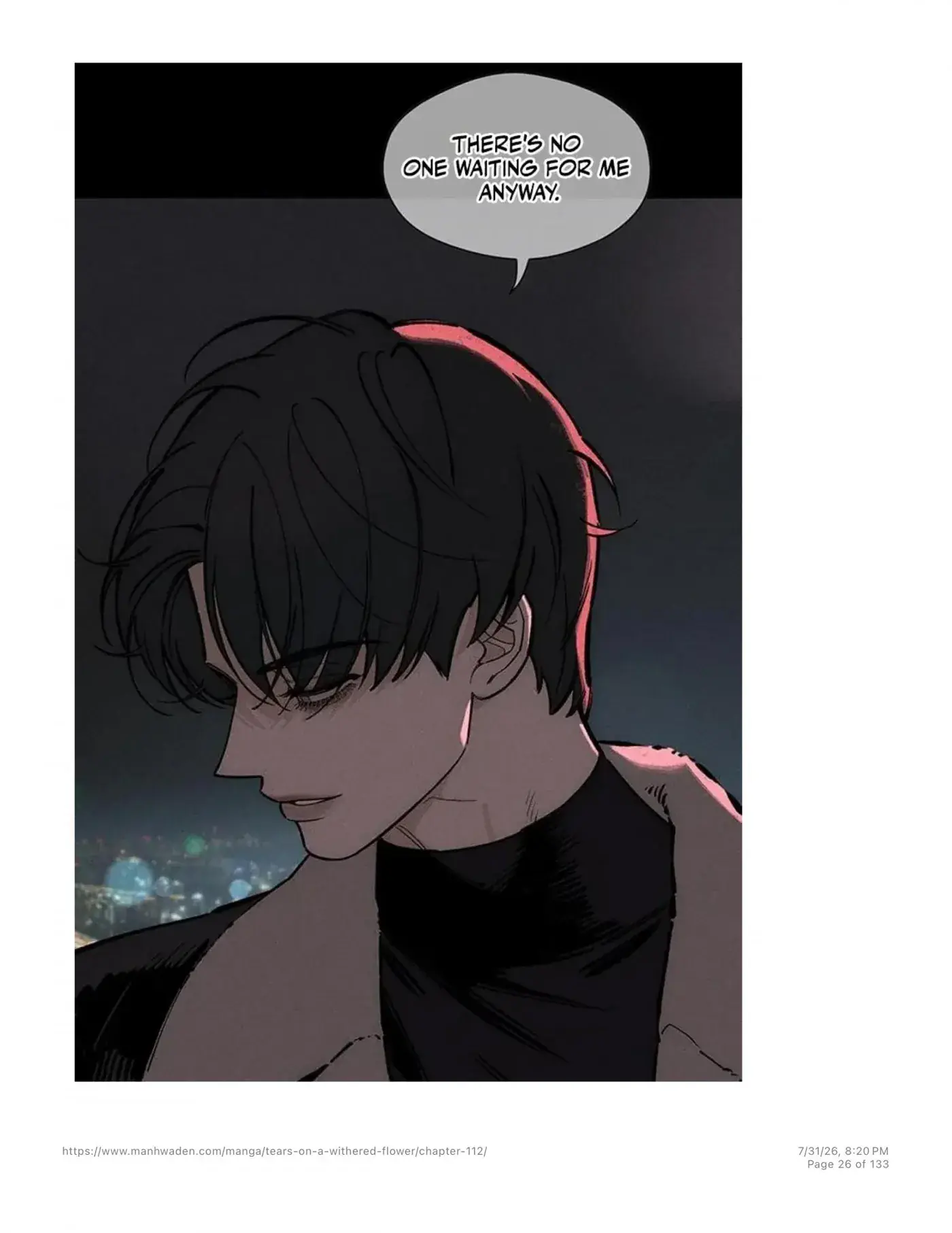 Tears on a Withered Flower Chapter 112 Page 25