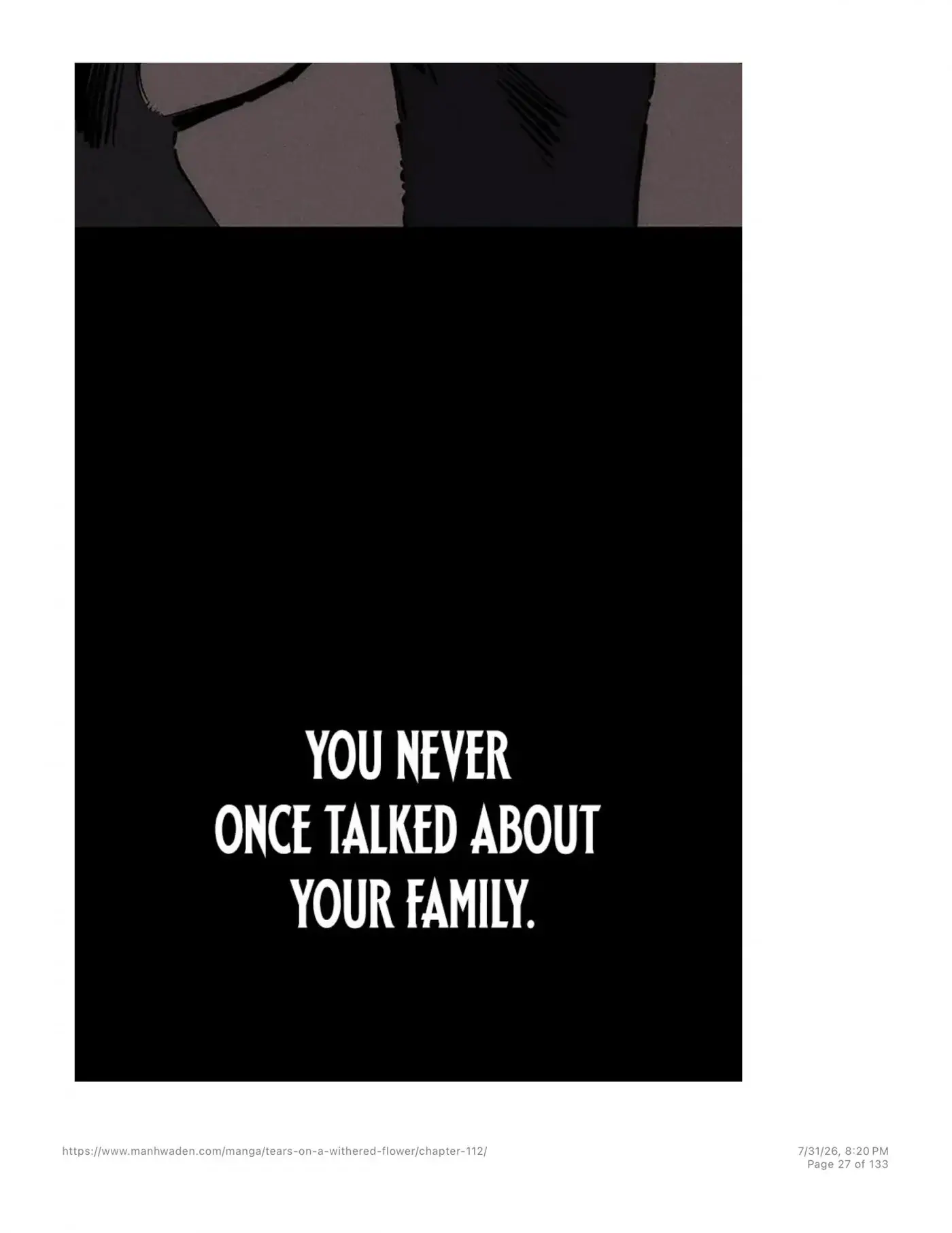Tears on a Withered Flower Chapter 112 Page 26
