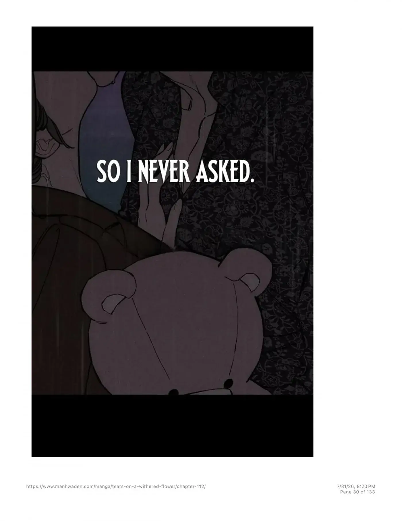 Tears on a Withered Flower Chapter 112 Page 29