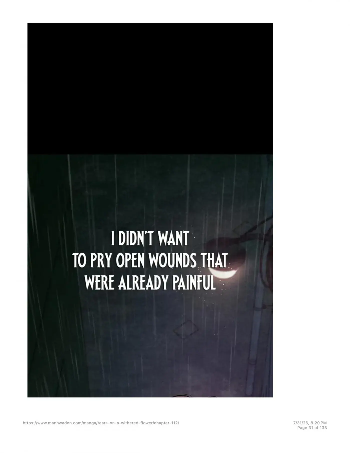 Tears on a Withered Flower Chapter 112 Page 30