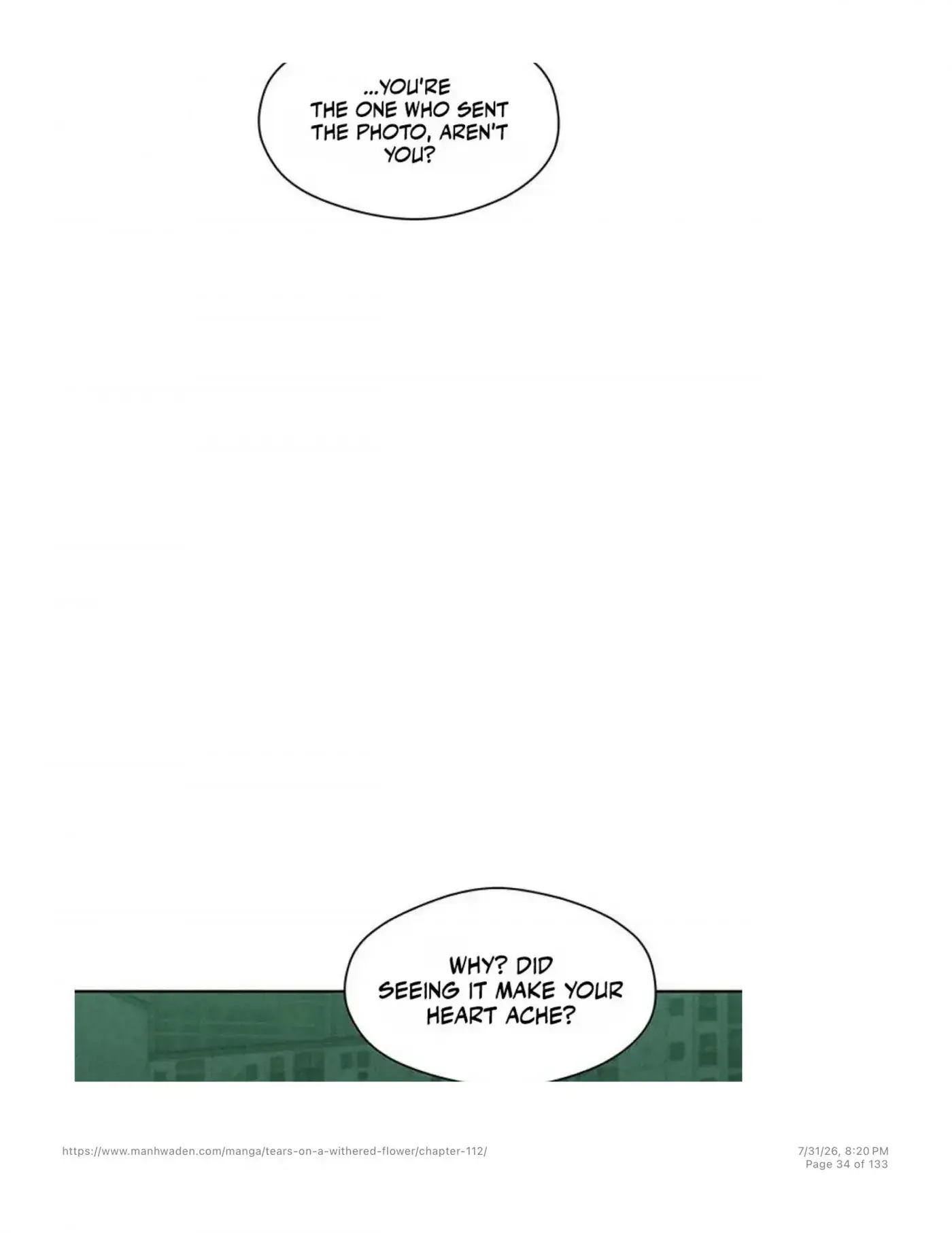 Tears on a Withered Flower Chapter 112 Page 33