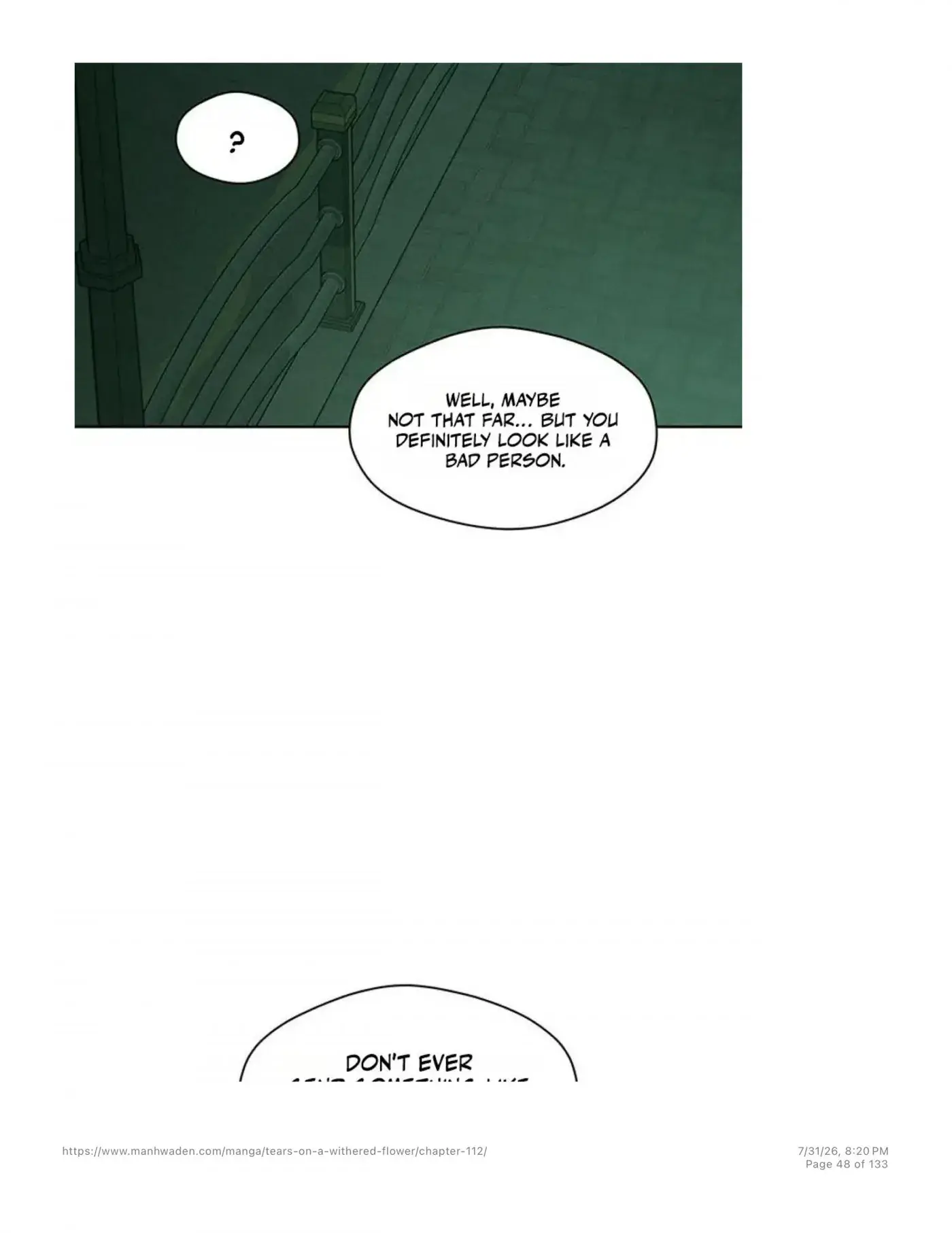Tears on a Withered Flower Chapter 112 Page 47