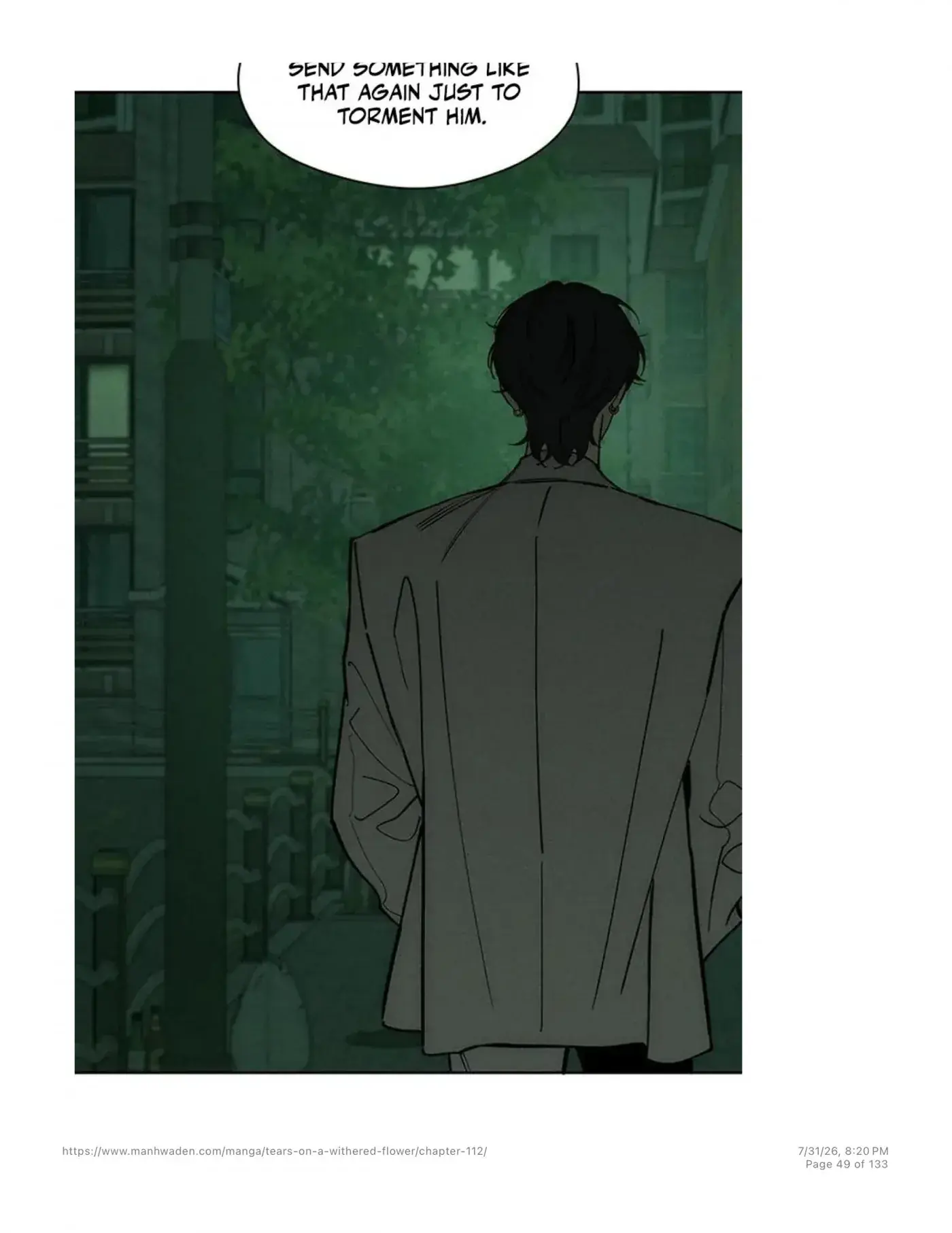 Tears on a Withered Flower Chapter 112 Page 48