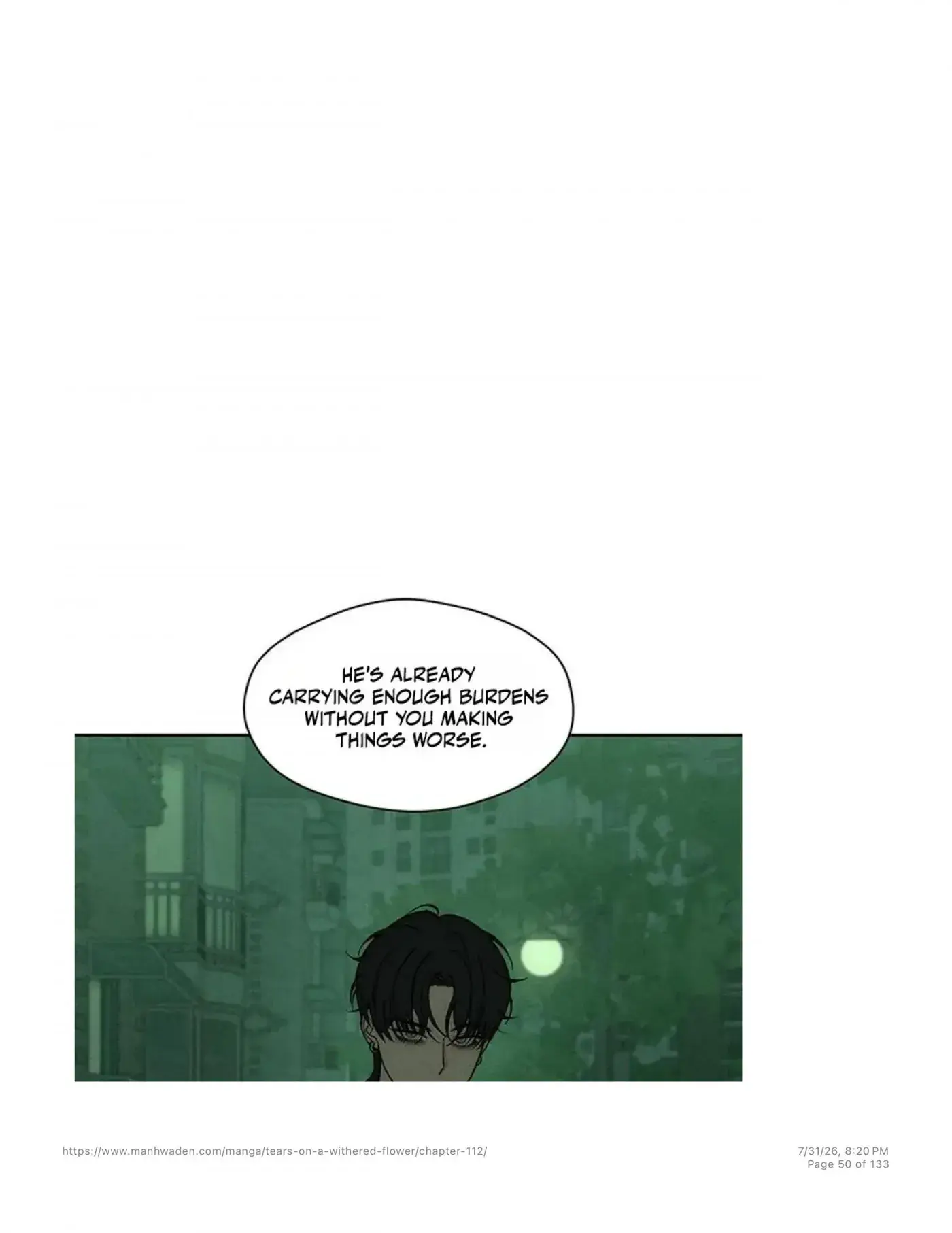 Tears on a Withered Flower Chapter 112 Page 49