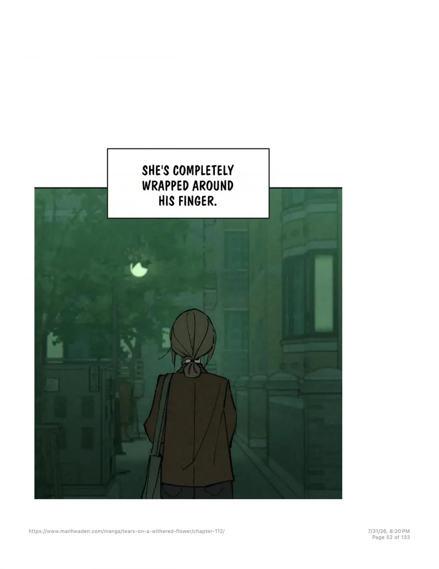 Tears on a Withered Flower Chapter 112 Page 51