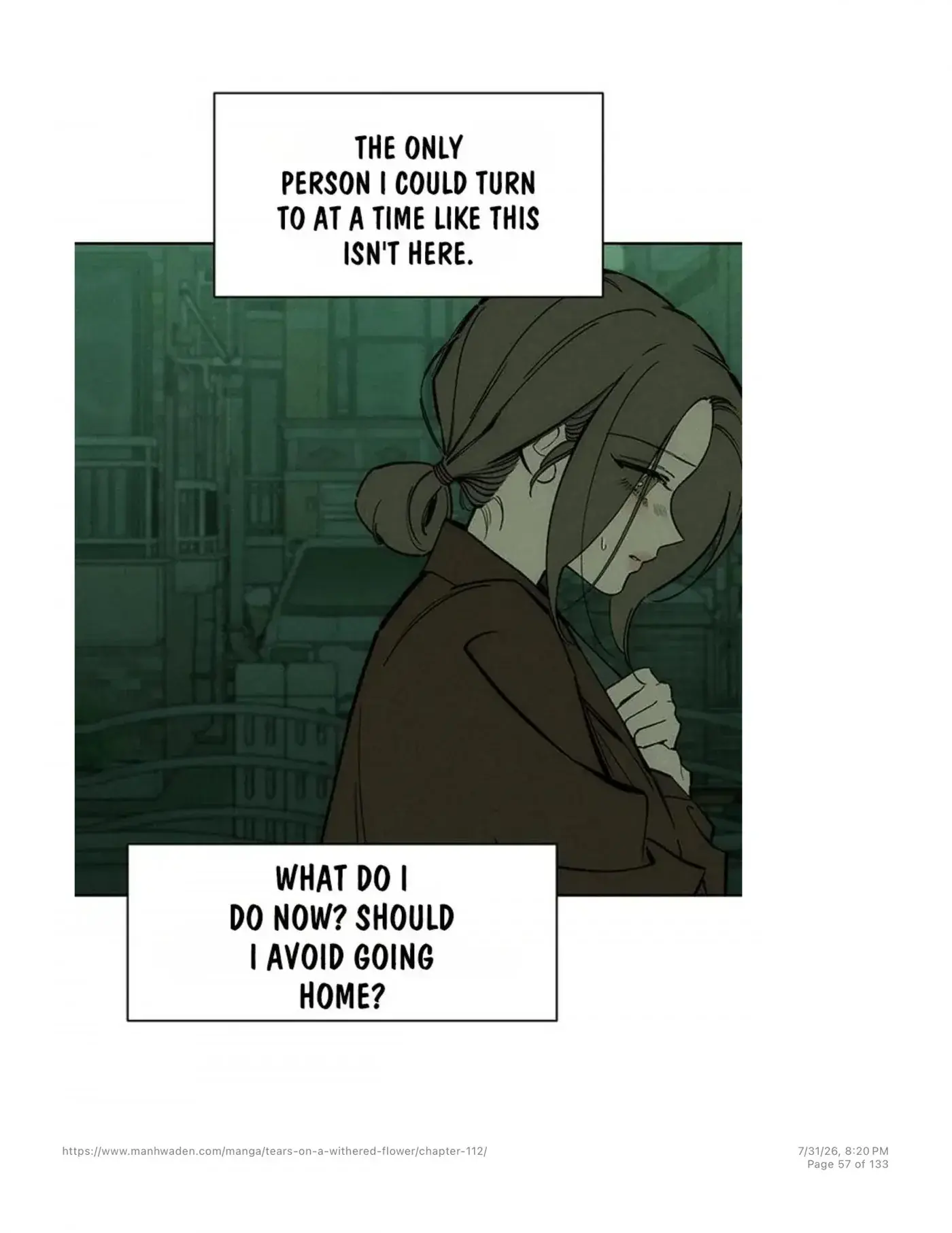 Tears on a Withered Flower Chapter 112 Page 56