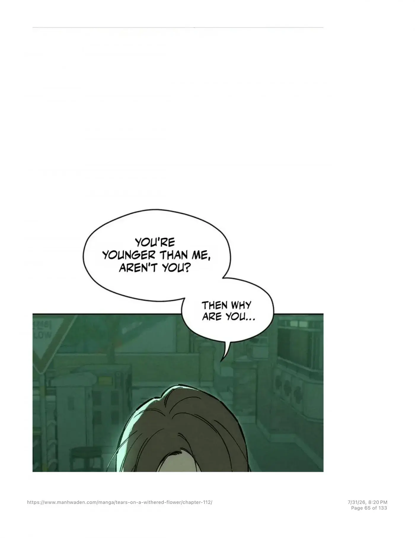 Tears on a Withered Flower Chapter 112 Page 64