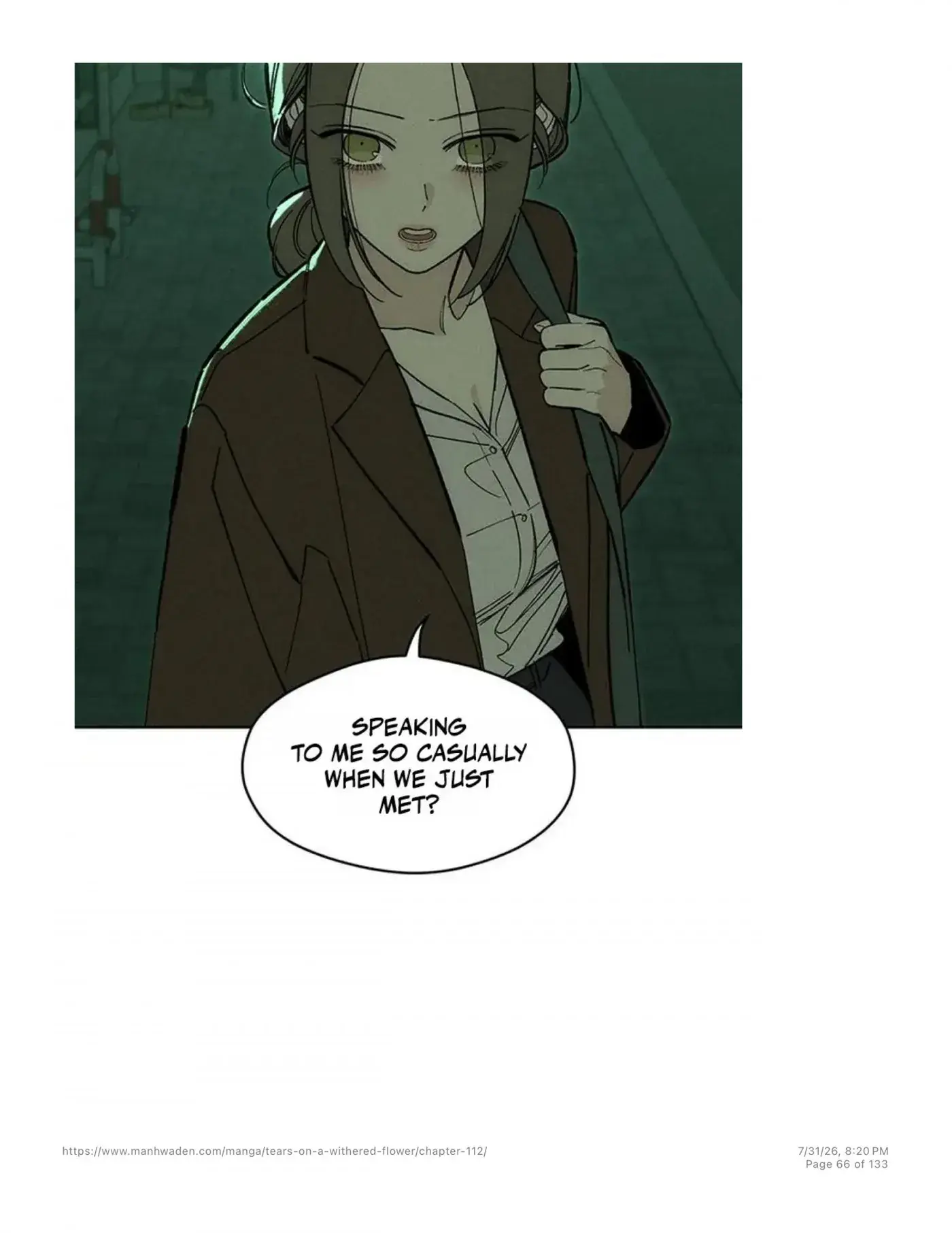Tears on a Withered Flower Chapter 112 Page 65