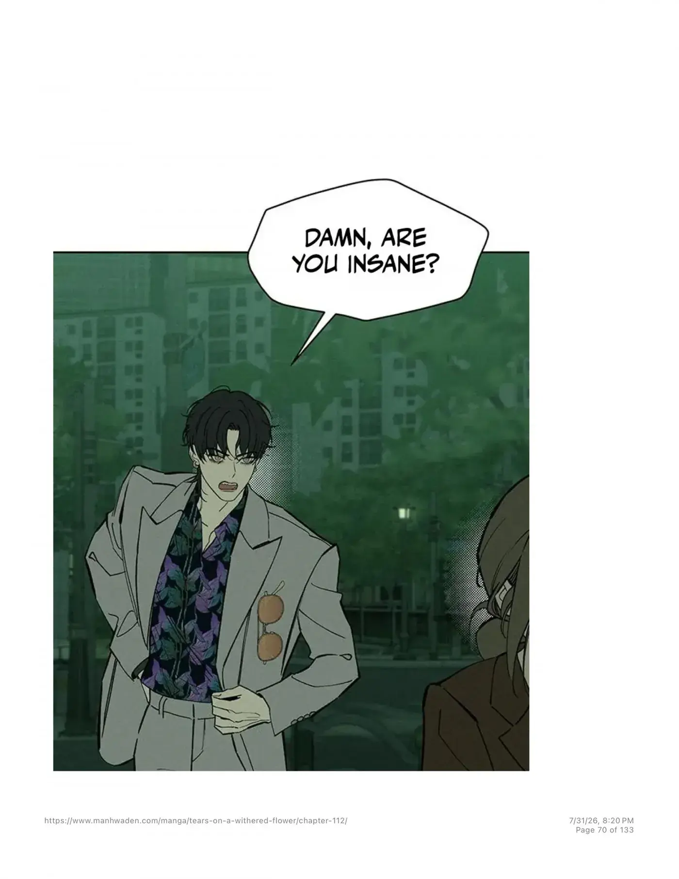 Tears on a Withered Flower Chapter 112 Page 69