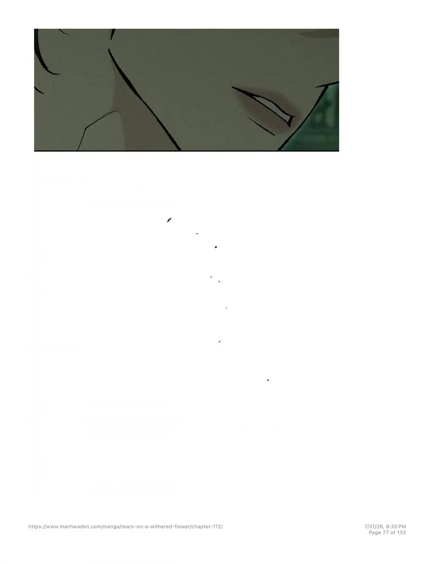 Tears on a Withered Flower Chapter 112 Page 76