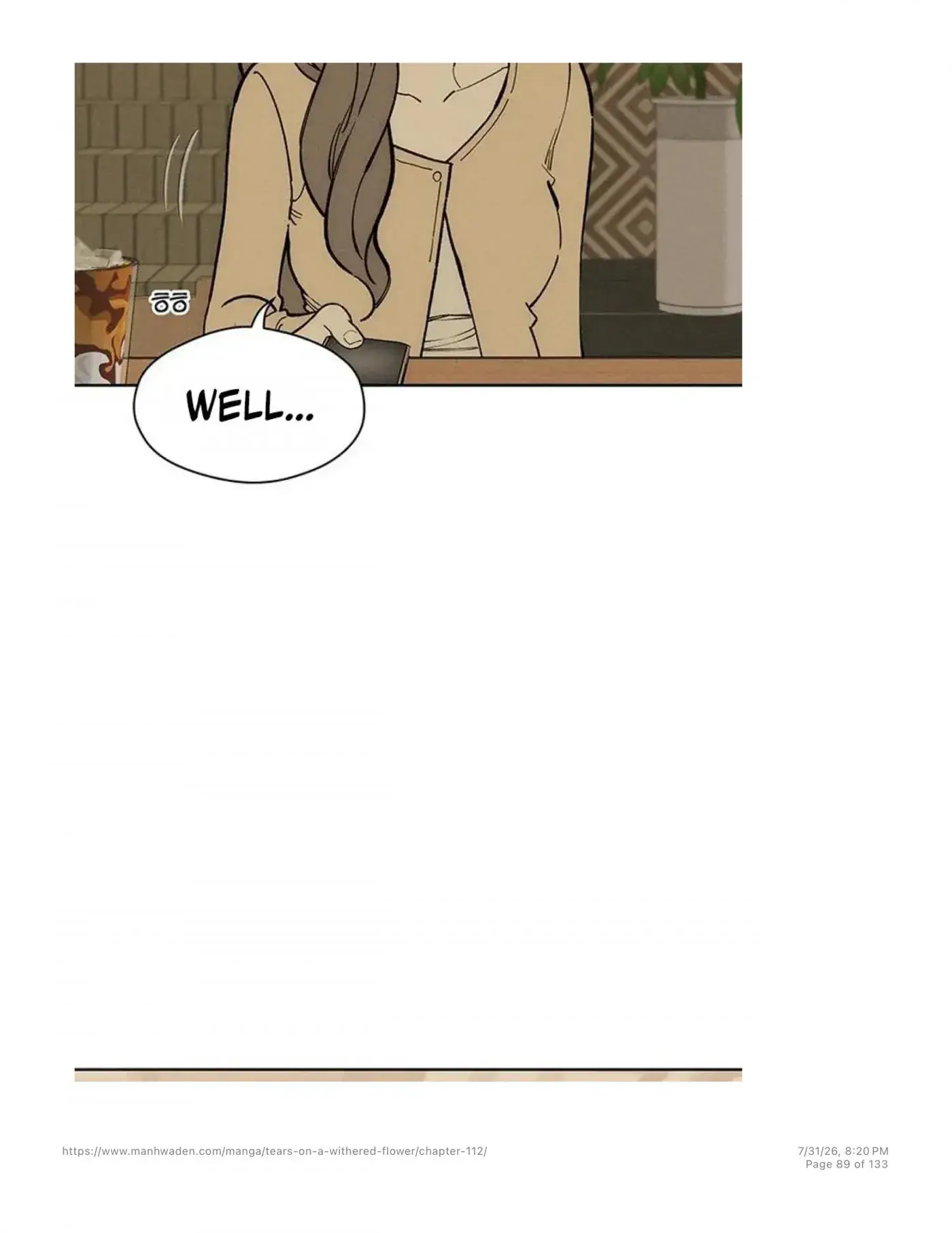 Tears on a Withered Flower Chapter 112 Page 88