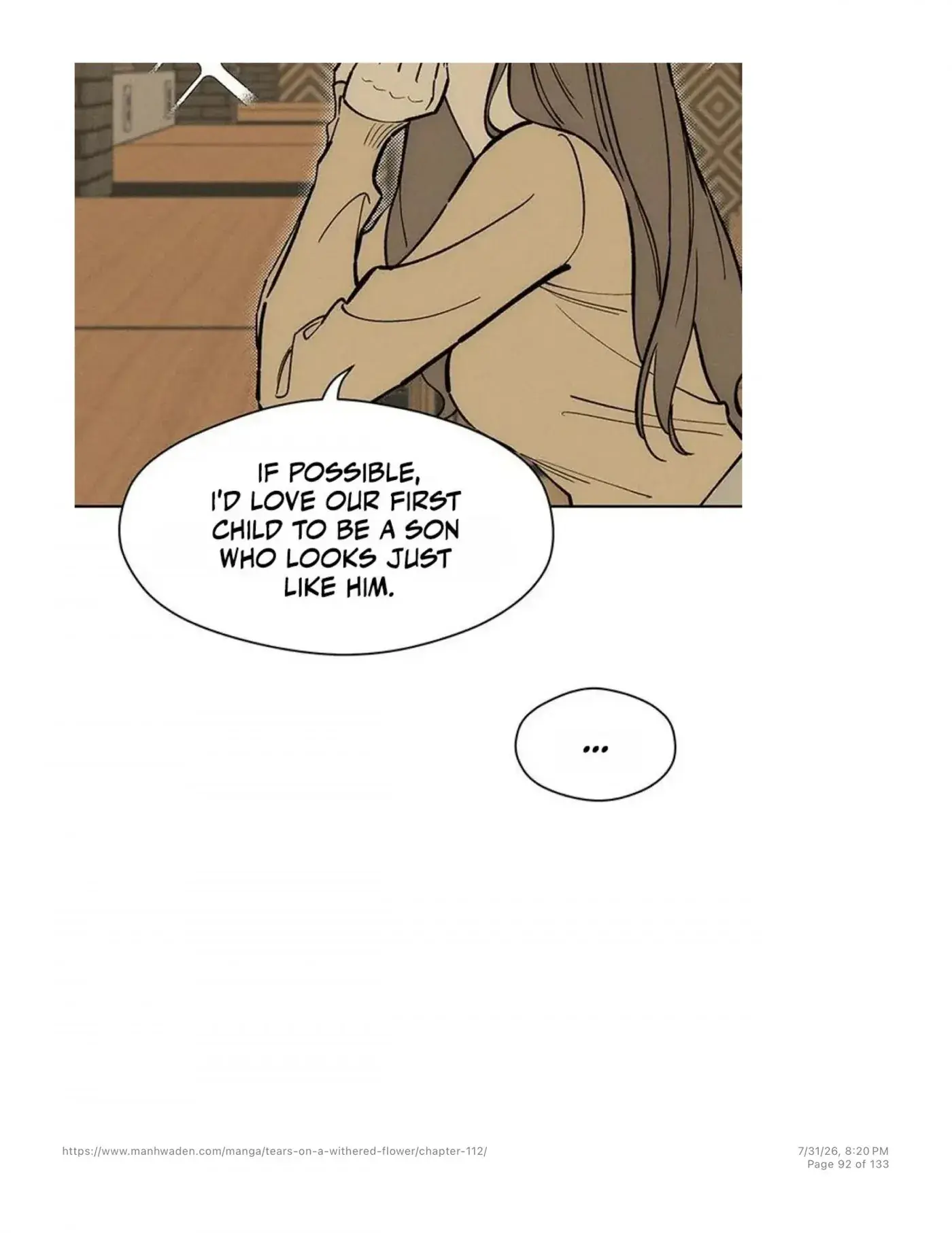 Tears on a Withered Flower Chapter 112 Page 91
