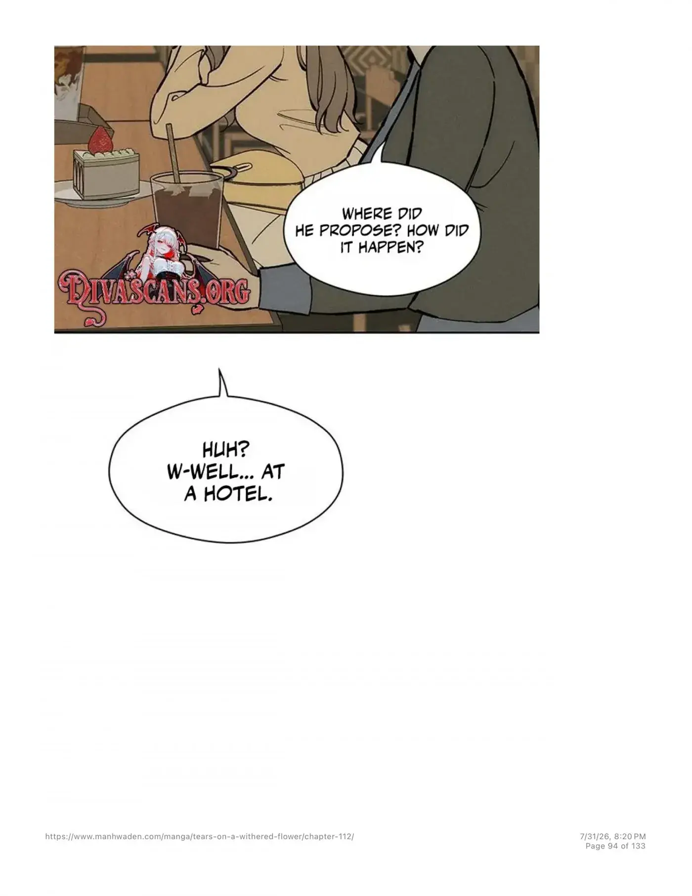 Tears on a Withered Flower Chapter 112 Page 93